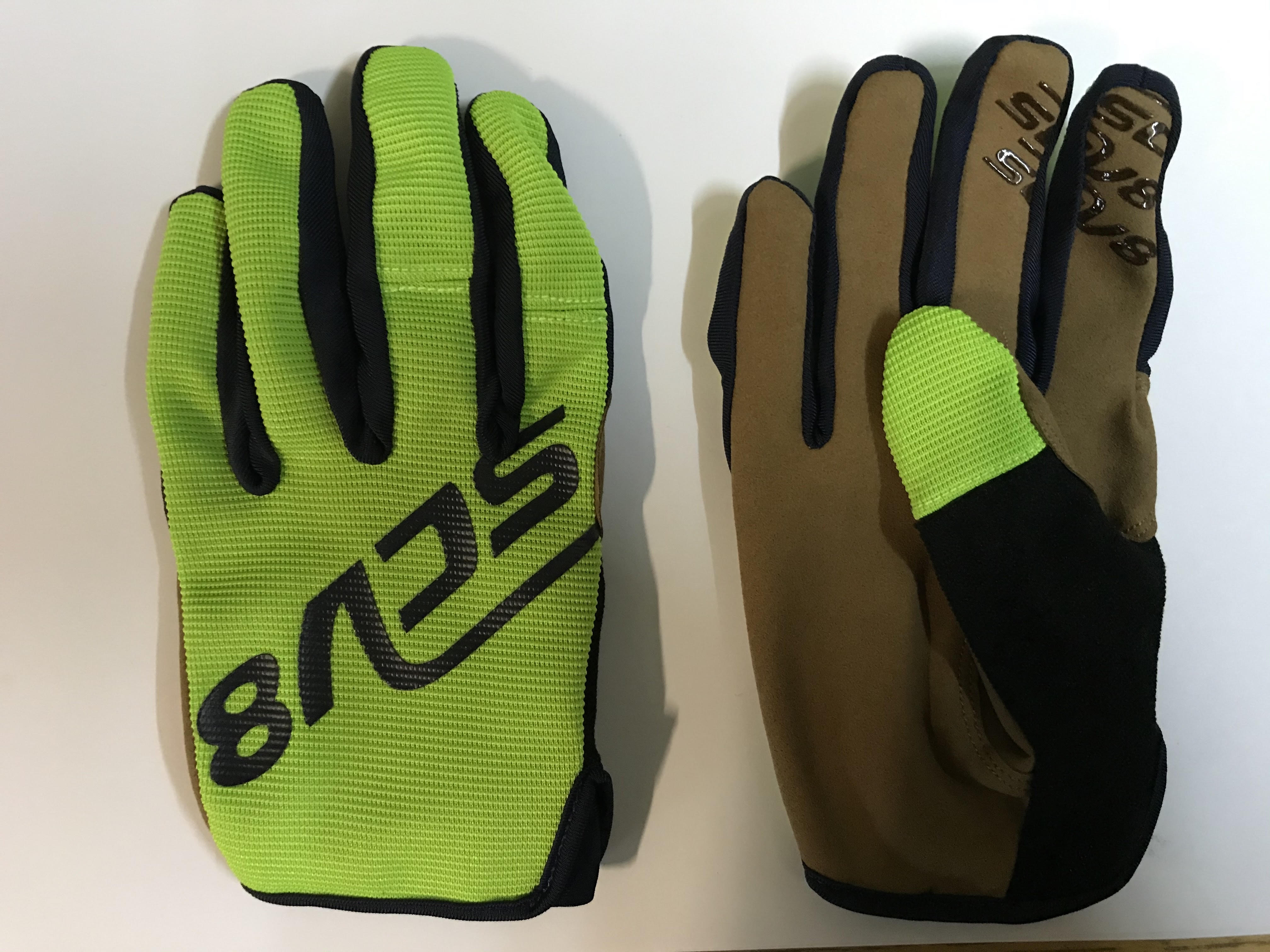 Kids Gloves SCV8 - Green – Pocketbike SA