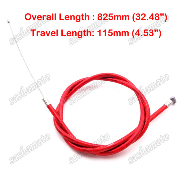 Red Pocket bike Acceleration Cable