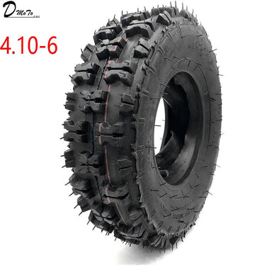 4.10-6 Tyre (Can also fit on 13X5.00-6 Rim but Must be with tube)