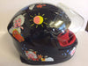 Gloss Black Kiddies Helmet Sheep Design - Pocketbike SA