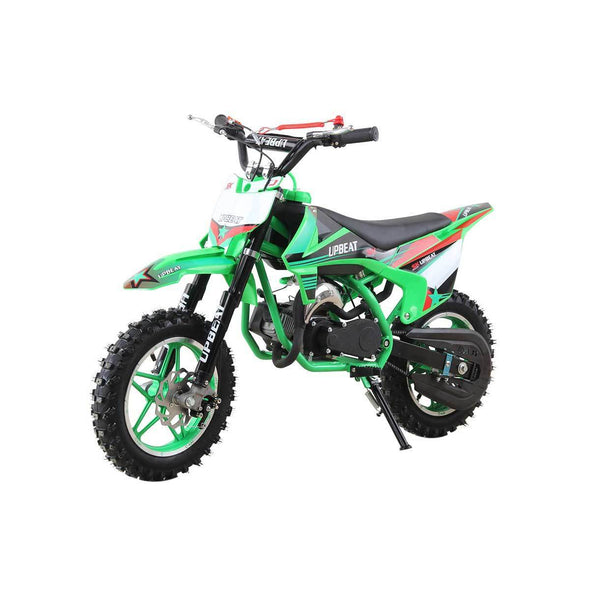 Kids 50cc 2 Stroke Level Entry Upbeat Dirt Bike - Green - Pocketbike SA