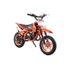Kids 50cc 2 Stroke Level Entry Upbeat Dirt Bike - Orange - Pocketbike SA