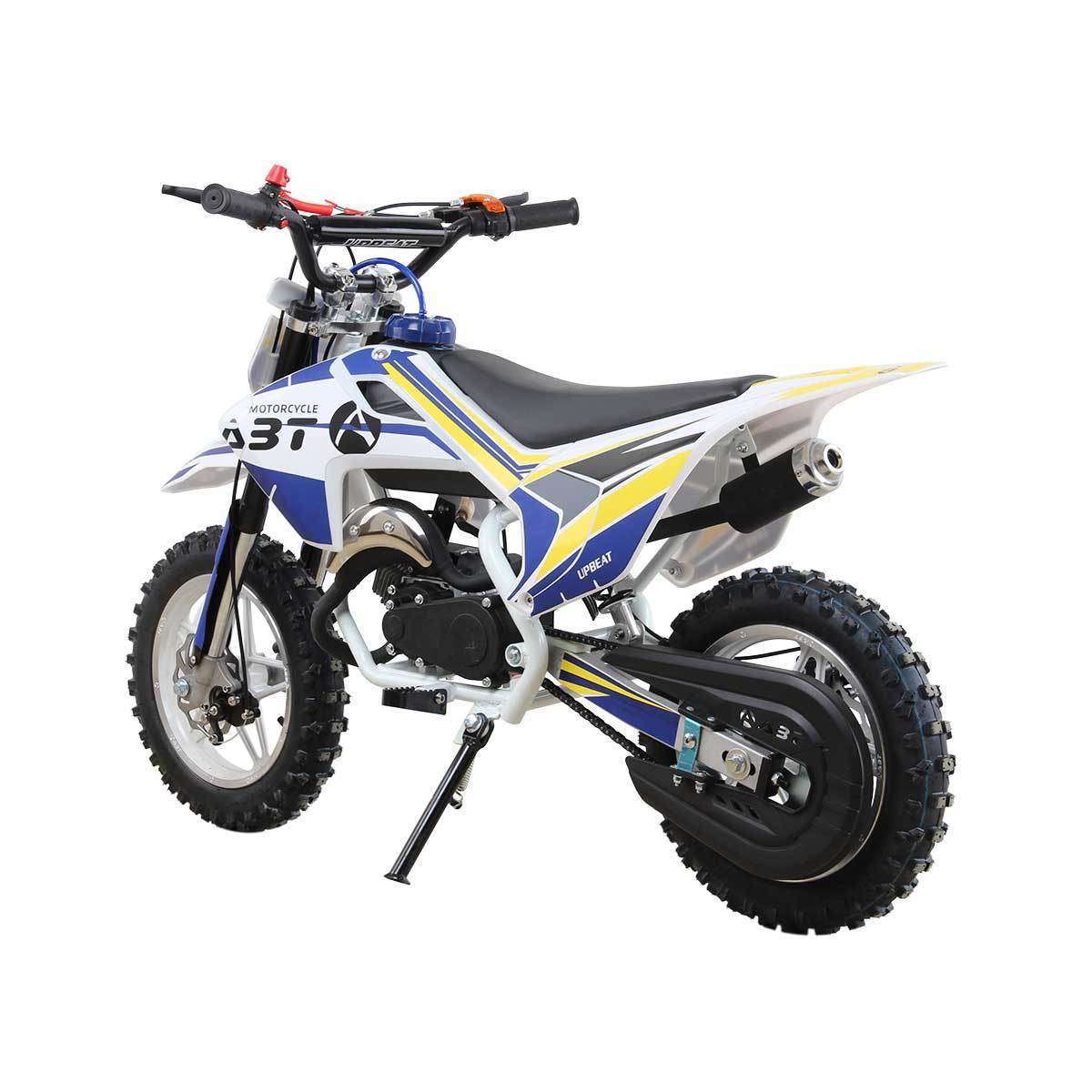 49cc Stroke Upbeat Model Mini Dirt Bike White (4-10 Years