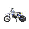 This Limited Edition 49cc 2 Stroke 3HP Upbeat Kids Level Entry Dirt Bike - Pearl White - Pocketbike SA