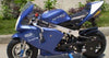 KXD Fairing Kit - Blue / White - Pocketbike SA