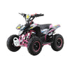 Limited edition 50cc 2 Stroke Level Entry Rockstar Quad Bike - Pink - Pocketbike SA