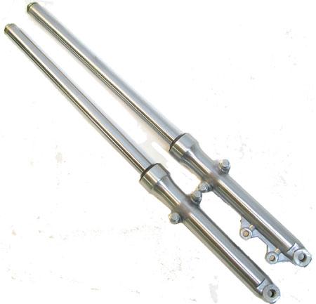 Set Mini Dirt Bike Front Forks - Diameter: 25mm (Gold in colour ...