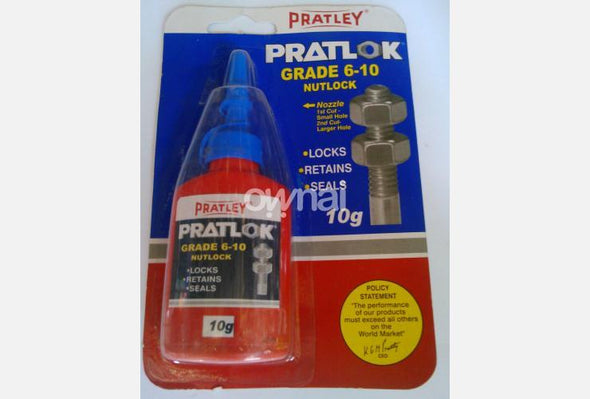 10g Pratley Nut-lock Grade 6-10 - Pocketbike SA