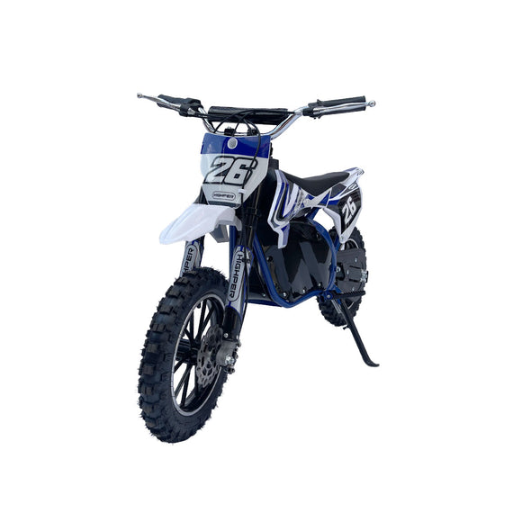 Mini-Pulse 800W 36V Electric Off-Road Dirt Bike - Blue (4-12 Years)