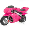 Level Entry 50cc 2 Stroke Air-Cooled Petrol Driven 3HP Pocketbike - Pink (Cag Model) FREE DELIVERY NATION WIDE - Pocketbike SA