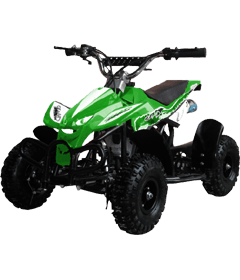 Quad Fairing Kit - Plain Green - Pocketbike SA