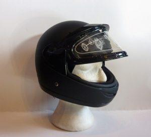 Kids Helmet Matt Black - Pocketbike SA