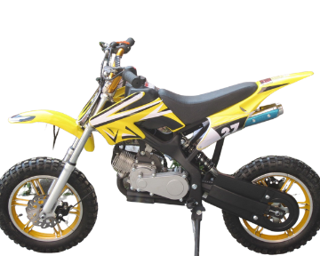 50cc 2 Stroke Econo Air Cooled 3HP Mini Dirt Bike Yellow 4 10