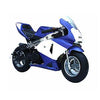 Level Entry 50cc 2 Stroke 3HP Pocketbike Blue/White (KXD Model) FREE DELIVERY NATION WIDE - Pocketbike SA