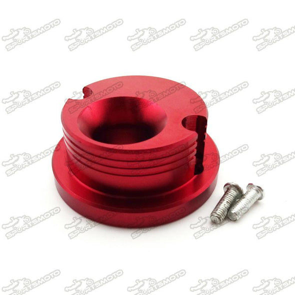 Race Anodized Cone Air Filter Adaptor - Red - Pocketbike SA