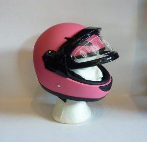 Kids Helmet Matt Pink - Pocketbike SA