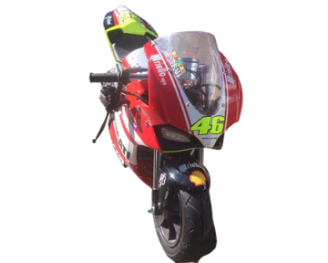 #46 Valentino Rossi Ducati Replica 4 Stroke Pocket bike Automatic
