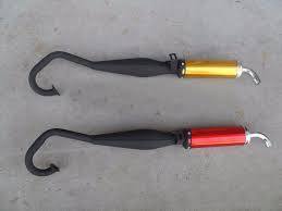 Lucky 7 Full Exhaust System (Red) - Pocketbike SA