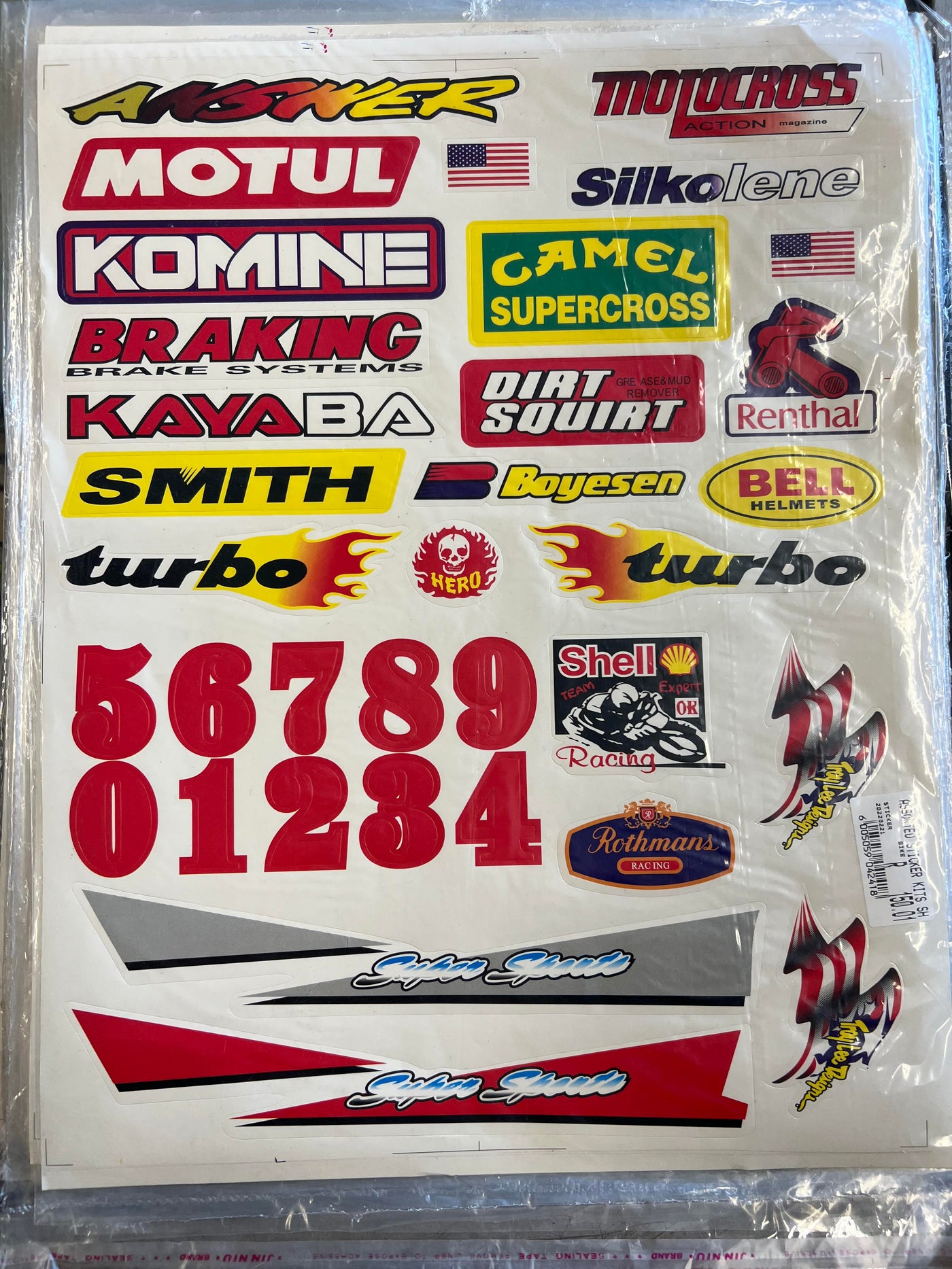 Variety Sticker Kit 1 – Pocketbike SA