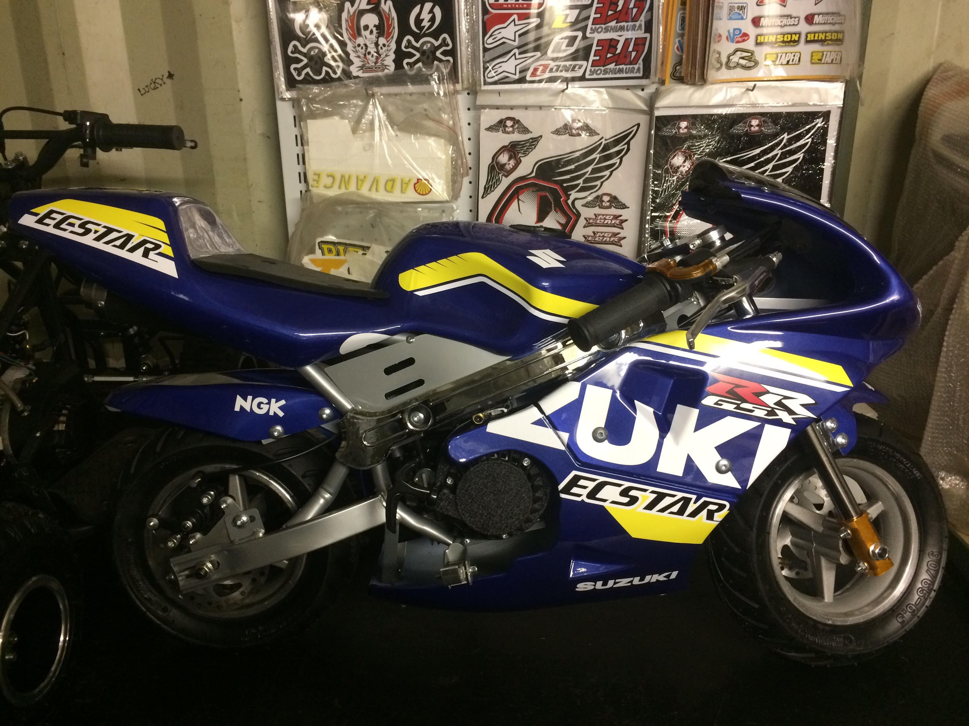 #25 Vinales Suzuki Ecstar Sticker Kit – Pocketbike SA