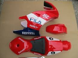 Red FILA CAG Fairing Kit