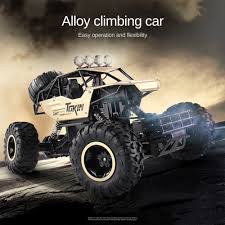 1:12 Scale RC 4WD Rock Crawler - Gold with Rubber Tyres