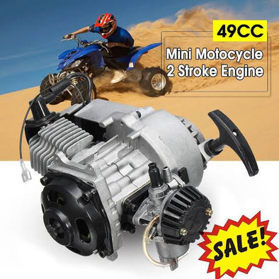 50CC 49CC 2-Stroke Pull Start Engine Motor for Pocket Bike Mini