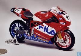 Model Bike 1:18 #11 Ruben Xaus - Ducati 999 - Pocketbike SA