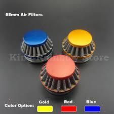 60mm Race Cone Air Filter - Blue, Yellow, Red, Silver Available - Pocketbike SA