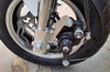 SET Black Brake Caliper + Brake Pads - Pocketbike SA