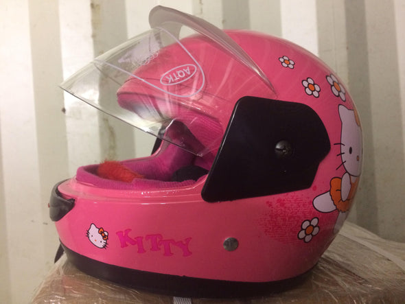 Kiddies Helmet Hello Kitty - Pink - Pocketbike SA