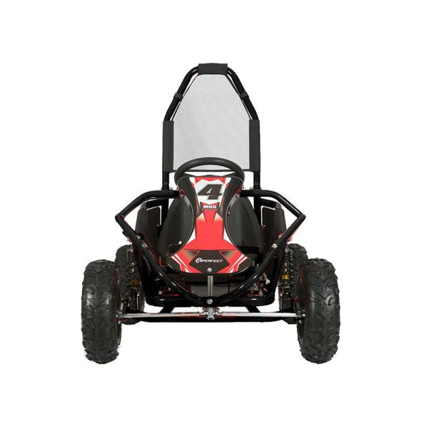 Hyper Electric 1000W 48V Off-road Go Kart (5-10 Years) - Red & Black