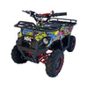 Level Entry 50cc 2 Stroke Limited edition - Graffiti Quad Bike with Racks - Pocketbike SA