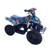 Limited edition 50cc 2 Stroke Level Entry Rockstar Quad Bike - Camo Blue - Pocketbike SA