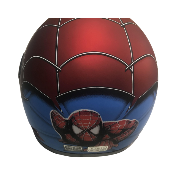 Casco Di Sicurezza Per Bambini Spiderman - Taglia 48-54cm, Rosso, Per Giochi E Attività - Foto 3