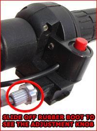 Loose Cable Adjustment Knob - Pocketbike SA
