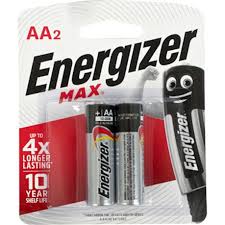 Energizer MAX pack of X2 AA batteries