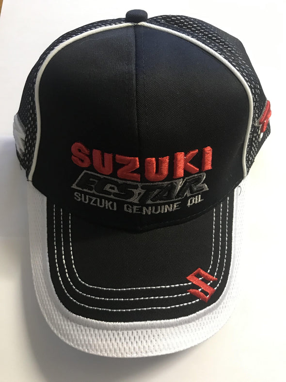 Suzuki Ecstar Racing Cap - Black - Pocketbike SA