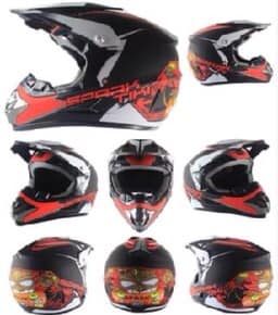Kids Motocross Helmet - Spark Design