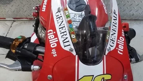 2023 Valentino Rossi Ducati Replica #46 (KXD Model)